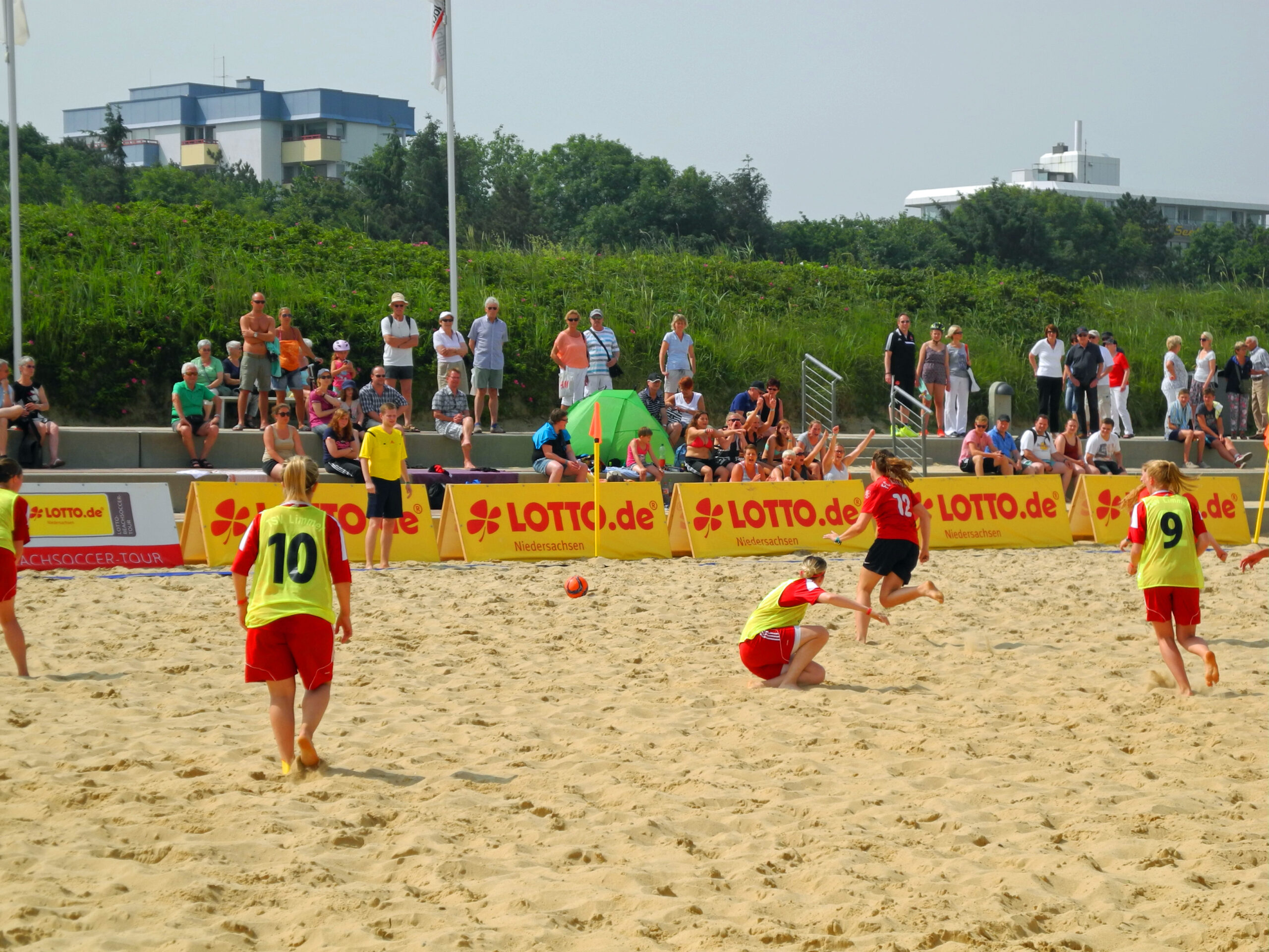 Beachsoccer in Cuxhaven Duhnen